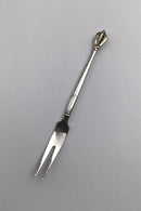 W&S Sørensen Sterling Sølv Krone Citron Gaffel