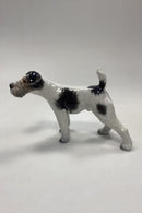 Dahl Jensen Figur - Ruhåret Foxterrier No. 1009 - Danam Antik
