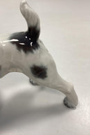 Dahl Jensen Figur - Ruhåret Foxterrier No. 1009 - Danam Antik
