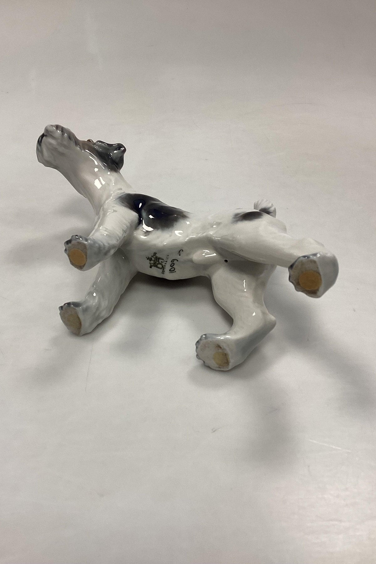 Dahl Jensen Figurine - Wirehaired Fox Terrier No. 1009