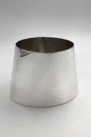 Georg Jensen Sterling Sølv Ellipseformet Vase / Bæger Verner Panton - Danam Antik