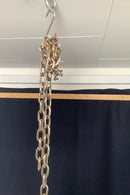 Georg Jensen Sterling Sølv Lysekrone af Henning Koppel med glas No 1272 - Danam Antik