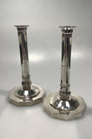 Georg Jensen Sterling Sølv Lysestager No. 286 - Danam Antik