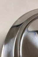 Hingelberg Svend Weihrauch Sterling Sølv Stor Rund Bakke - Danam Antik