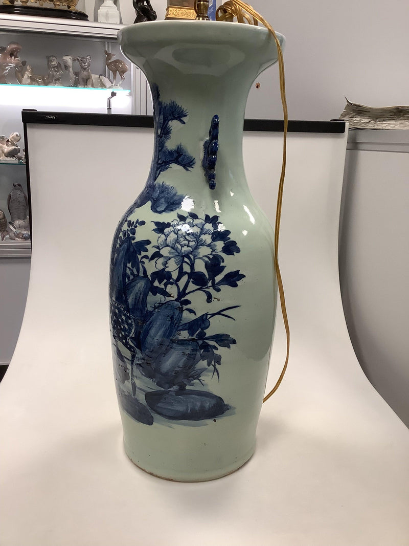 Kinesisk / Orientalsk Lampe / Vase - Danam Antik