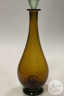 Holmegaard Grøn Glas Karaffel med Låg