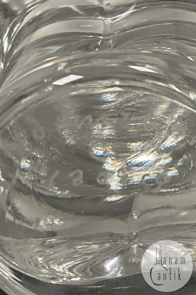 Holmegaard Glas Figur af Robot / Astronaut