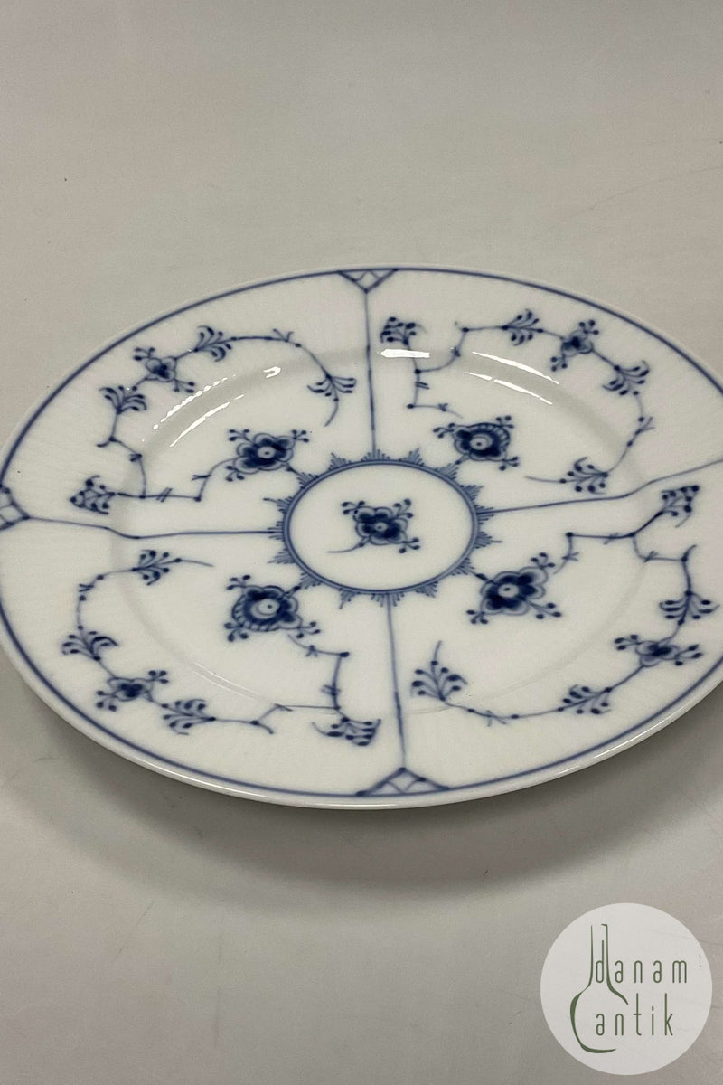 Royal Copenhagen Musselmalet Riflet Frokosttallerken No. 185