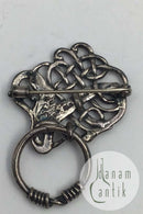 Dansk Museums kopi Viking Sterling Sølv Broche