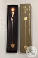 Georg Jensen Golden Christmas Lyseholder - Julehjerte 1997