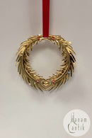 Georg Jensen Golden Christmas Dørkrans, Lille