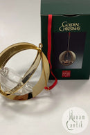 Holmegaard Golden Christmas Fyrfadslysetage - Julekugle 2004