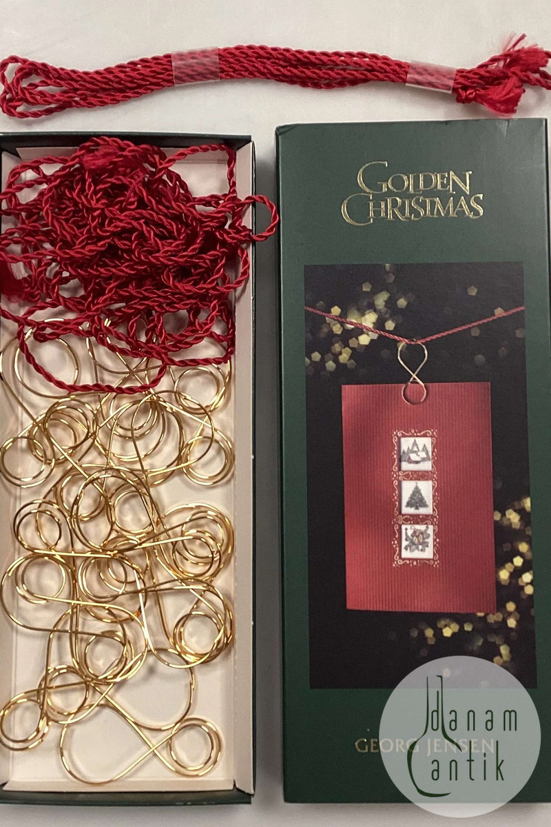 Georg Jensen Golden Christmas Juleklips, Lille