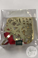 Royal Copenhagen Golden Christmas Julehjerte