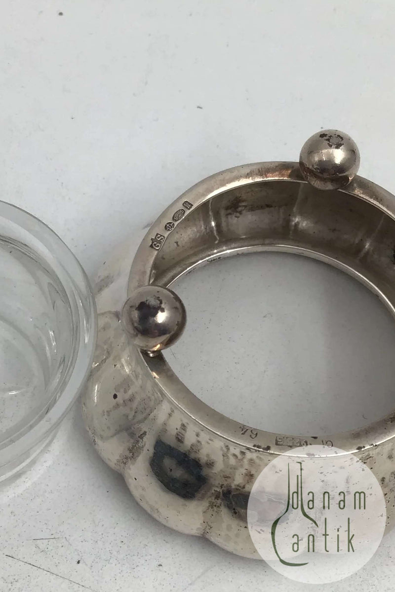 Georg Jensen Sterling Sølv Saltkar No. 64 (1909-1914)