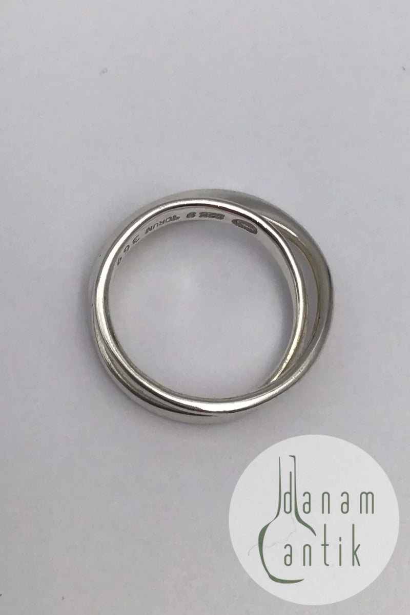 Georg Jensen Sterling Sølv Ring No. 369 Möbius
