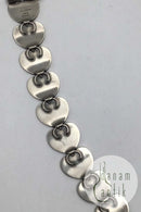 Hans Hansen Sterling Sølv Hjerte Armlænke