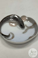 Royal Copenhagen Art Nouveau Skål med Fisk No 1139