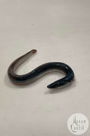 Royal Copenhagen Art Nouveau Figur af Ål No 465 Unika af August Hallin fra April 1888 No. 1156