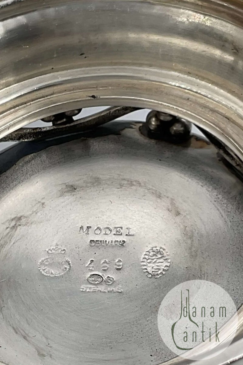 Georg Jensen Sterling Sølv Vase No. 469A (1925-1932) Harald Nielsen MODEL