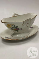 Bing og Grøndahl Saksisk Blomst, Creme Sovseskål No. 8