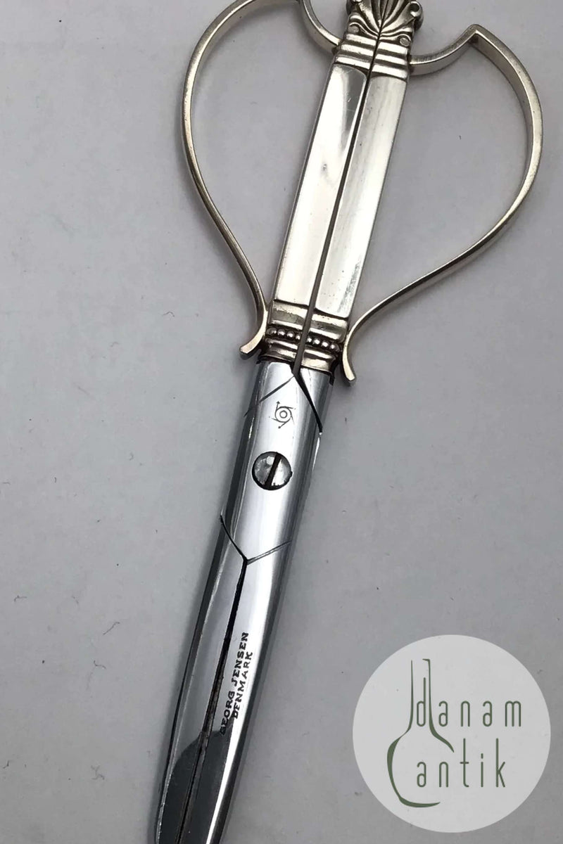 Georg Jensen Sterling Sølv / Stål Dronning Druesaks No. 254