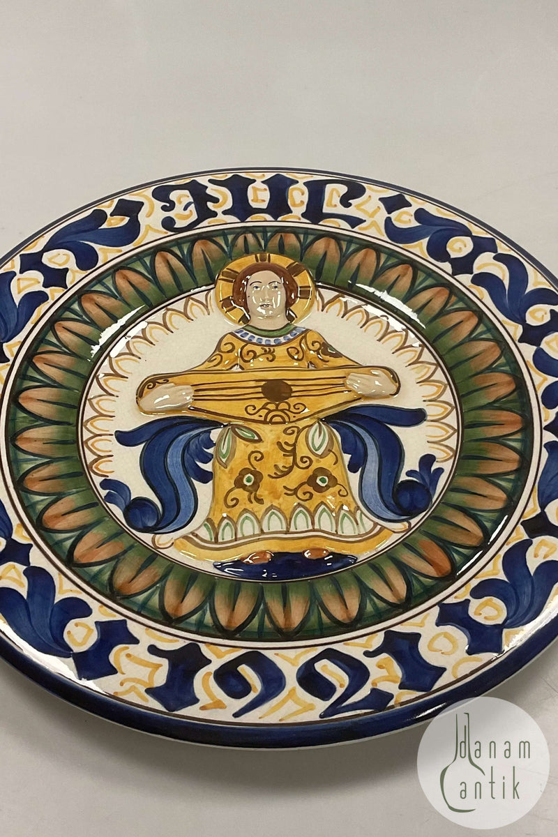 Aluminia Stor Juleplatte fra 1921