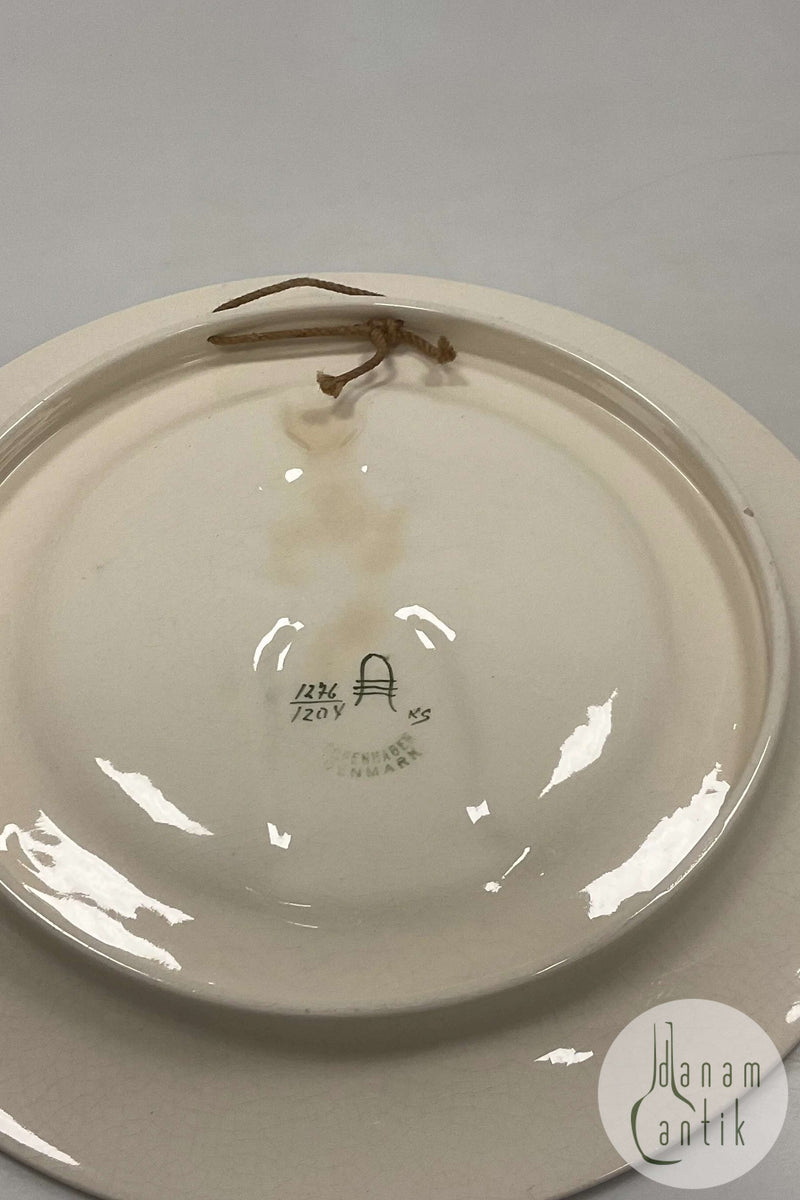 Aluminia Stor Juleplatte fra 1924