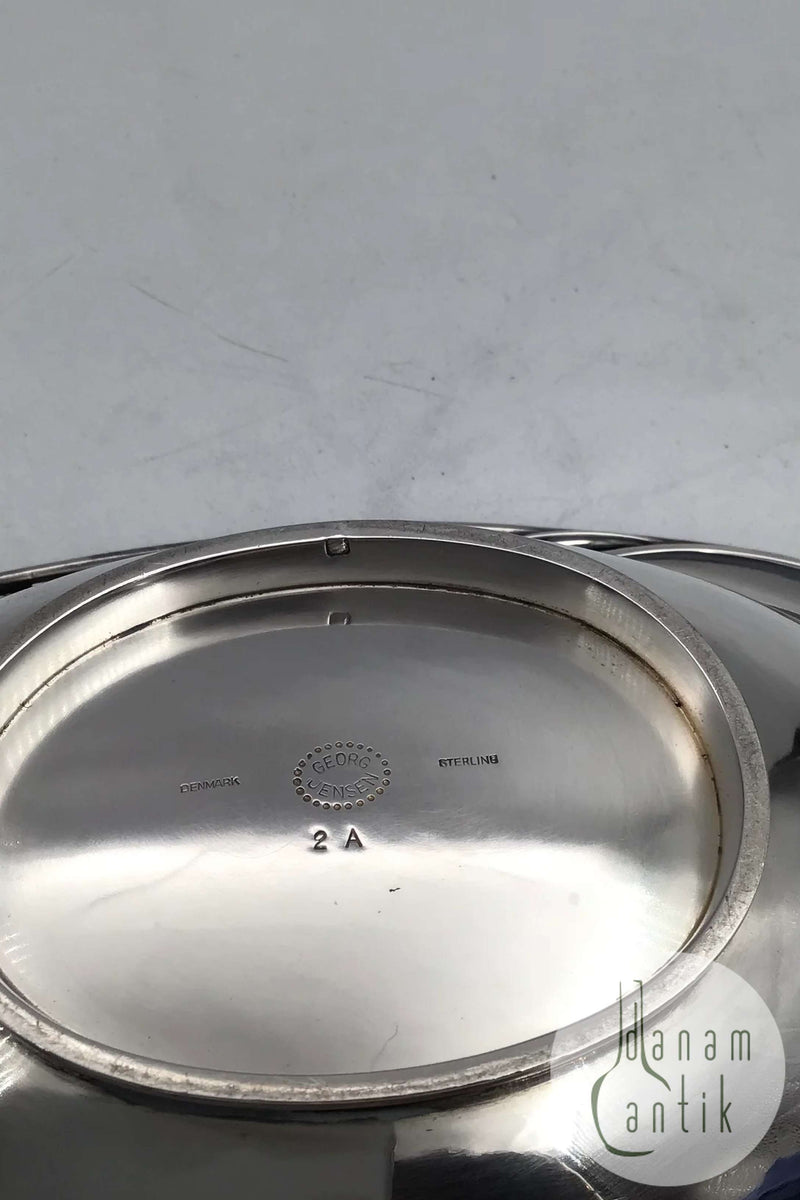 Georg Jensen Sterling Sølv Magnolia Skål No 2A