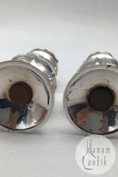 H Fischer Silver Salt / Pepper shakers (Pair)