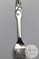 Cohr Sterling Sølv Barnegaffel (Kanin)