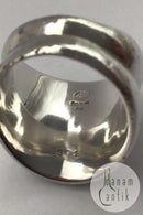 Georg Jensen Sterling Sølv Ring No. 501 Curve