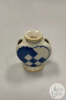 Aluminia Christmas Heart Candleholder/Vase in Blue