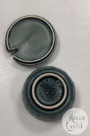 Bing og Grøndahl / Kronjyden Grøn Azur Kompotskål