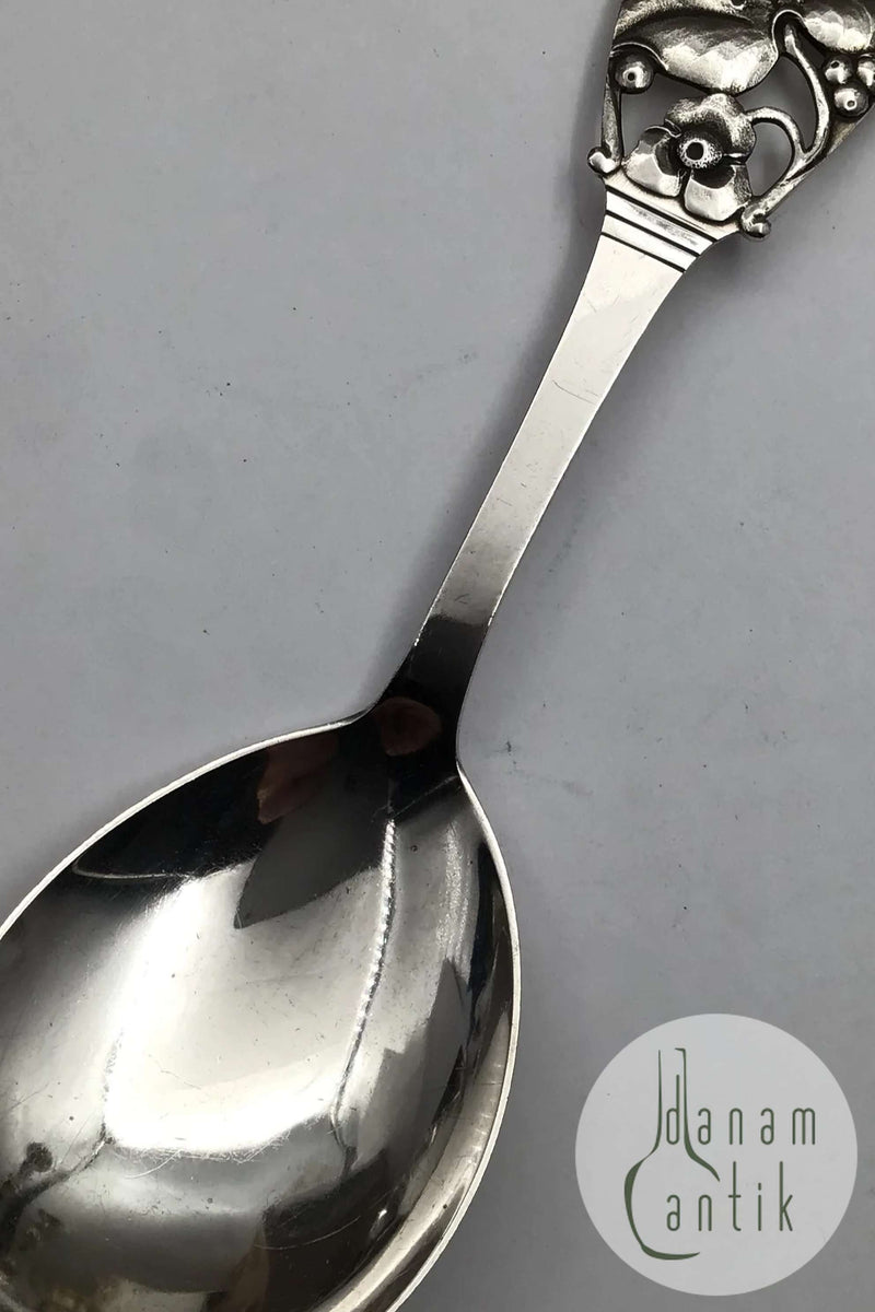 F. Hingelberg Sterling Sølv Serveringsske