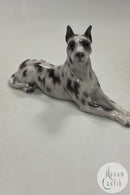 Tidlig Royal Copenhagen Figur af  Grand Danois No. 1679