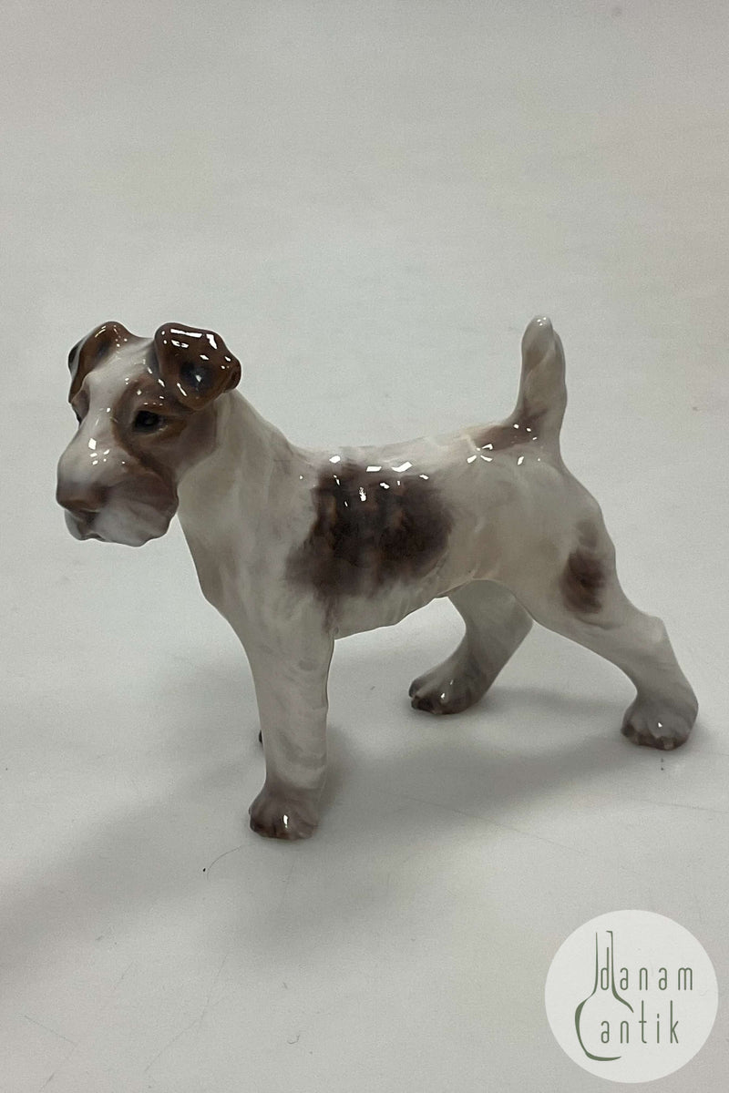 Dahl-Jensen Figur Ruhåret Foxterrier No. 1118