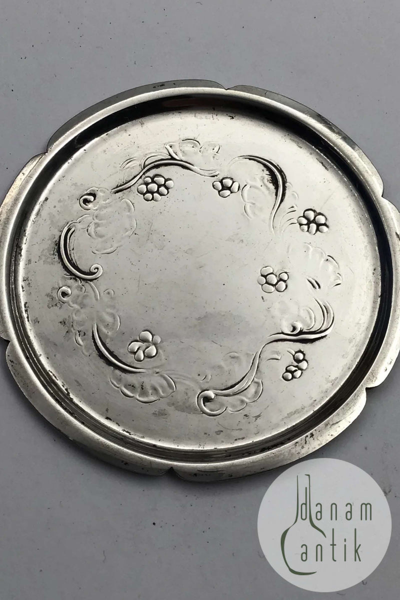 Georg Jensen Sterling Sølv Glasbakke No. 45 (1909 - 1914)