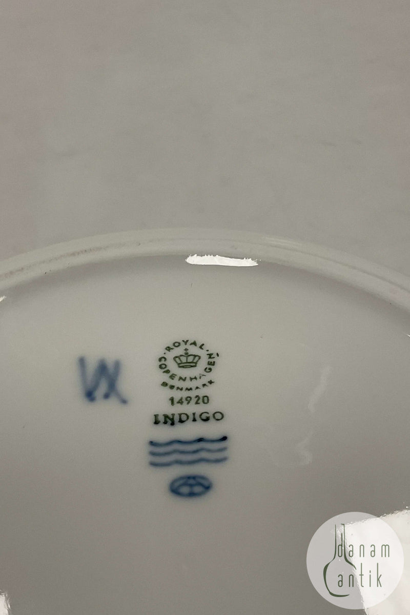 Royal Copenhagen Indigo lågskål No. 14920