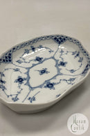 Royal Copenhagen Musselmalet Halvblonde oval assiet No 552