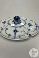 Royal Copenhagen Musselmalet Riflet låg til sovseskål No 207.