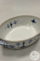 Royal Copenhagen Musselmalet Riflet Oval Terrin No 405 uden låg