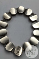 Georg Jensen Sterling Sølv Armlænke No. 124 (Nanna Ditzel)