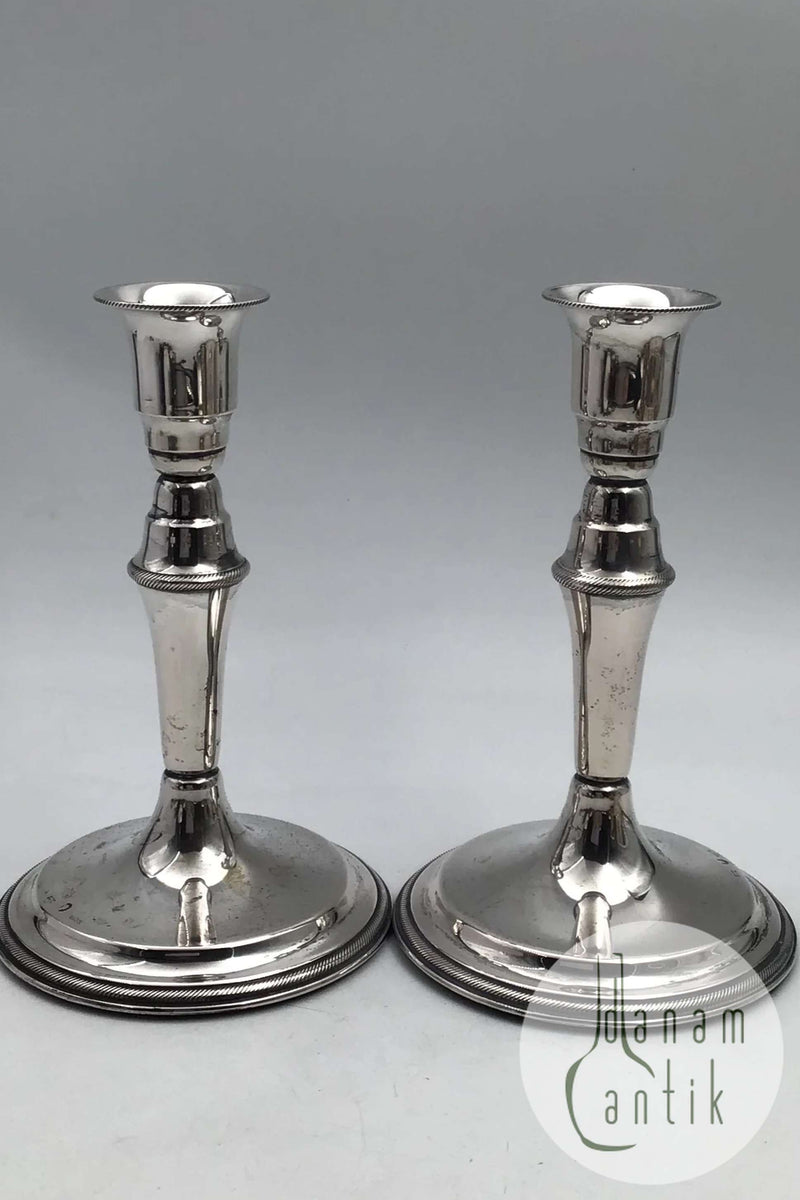 Svend Toxværd Sølv Lysestager (2)