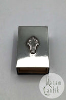 Georg Jensen Sterling Sølv Dronning Tændstikæskeetui No. 68C