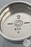 Georg Jensen Pyramide Sterling Sølv Bæger No. 600A