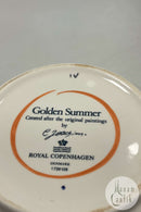 Royal Copenhagen Gylden Sommer Kaffekande No. 128 uden låg