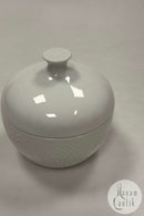 Royal Copenhagen Salto hvidt stel Sukkerskål Lille