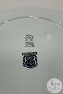 Royal Copenhagen Green Tranquebar Large Plate made for Kolonihaveforbundet