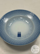 Bing & Grøndahl Blå Tone Hotel Lille Dyb Tallerken No 710/1006 MED LOGO